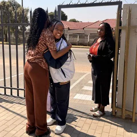 A warm welcome at the gate